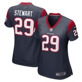 Women's Houston Texans M.J. Stewart Navy Game Player Jersey