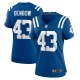 Women's Indianapolis Colts Trevor Denbow Royal Game Player Jersey