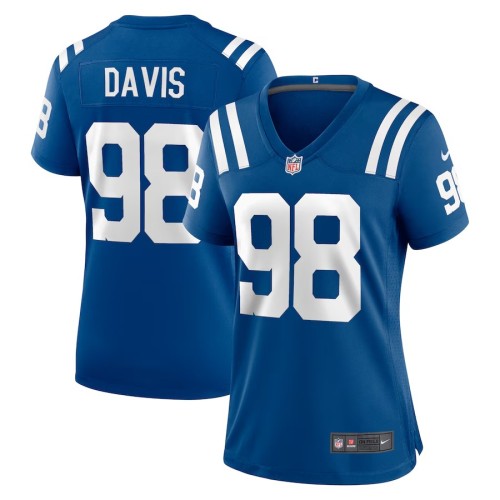Women's Indianapolis Colts Raekwon Davis Royal Game Jersey