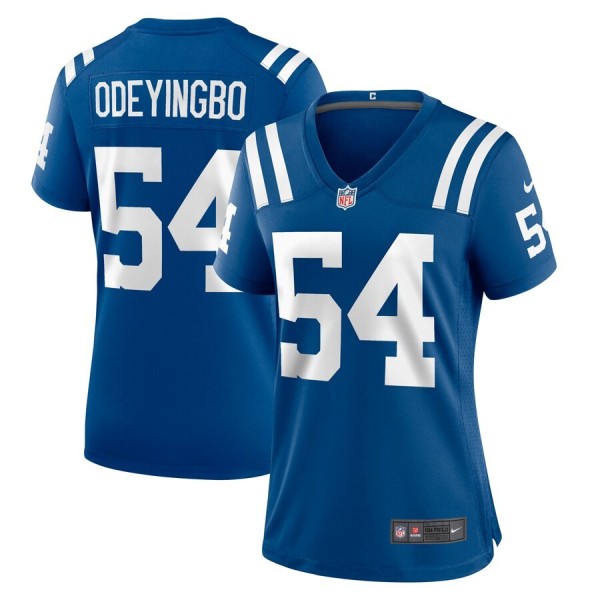 Women's Indianapolis Colts Dayo Odeyingbo Royal Game Jersey
