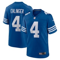 Men's Indianapolis Colts Sam Ehlinger Blue Game Player Jersey