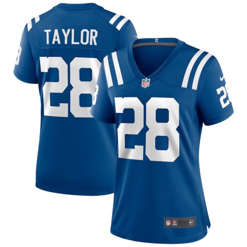 Women's Indianapolis Colts Jonathan Taylor Royal Game Jersey
