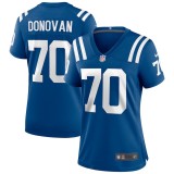 Women's Indianapolis Colts Art Donovan Royal Game Retired Player Jersey