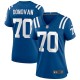 Women's Indianapolis Colts Art Donovan Royal Game Retired Player Jersey