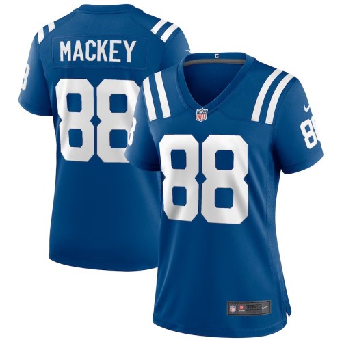 Women's Indianapolis Colts John Mackey Royal Game Retired Player Jersey