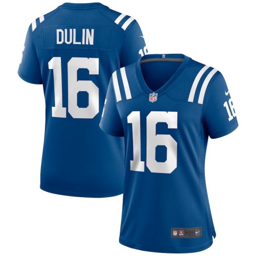 Women's Indianapolis Colts Ashton Dulin Royal Game Jersey