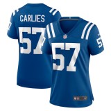 Women's Indianapolis Colts Jaylon Carlies Royal Game Jersey