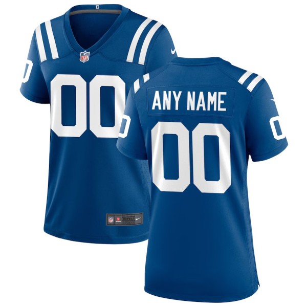 Women's Indianapolis Colts Royal Custom Game Jersey