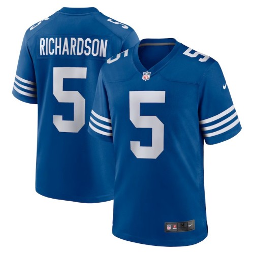 Men's Indianapolis Colts Anthony Richardson Royal Alternate Game Jersey