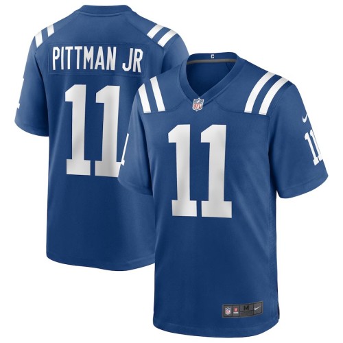 Men's Indianapolis Colts Michael Pittman Jr. Royal Player Game Jersey