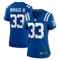 Women's Indianapolis Colts Samuel Womack III Royal Game Jersey