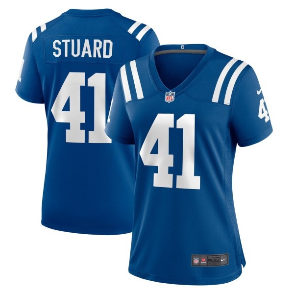 Women's Indianapolis Colts Grant Stuard Royal Game Player Jersey