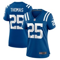 Women's Indianapolis Colts Rodney Thomas Royal Player Game Jersey