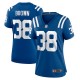 Women's Indianapolis Colts Pharaoh Brown Royal Game Player Jersey