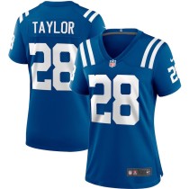 Women's Indianapolis Colts Jonathan Taylor Royal Player Game Jersey
