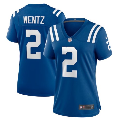 Women's Indianapolis Colts Carson Wentz Royal Game Jersey