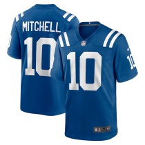 Men's Indianapolis Colts Adonai Mitchell Royal Player Game Jersey