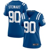 Women's Indianapolis Colts Grover Stewart Royal Game Jersey