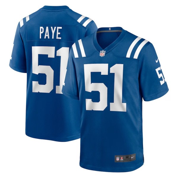 Men's Indianapolis Colts Royal Game Jersey
