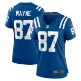 Women's Indianapolis Colts Reggie Wayne Royal Retired Player Game Jersey