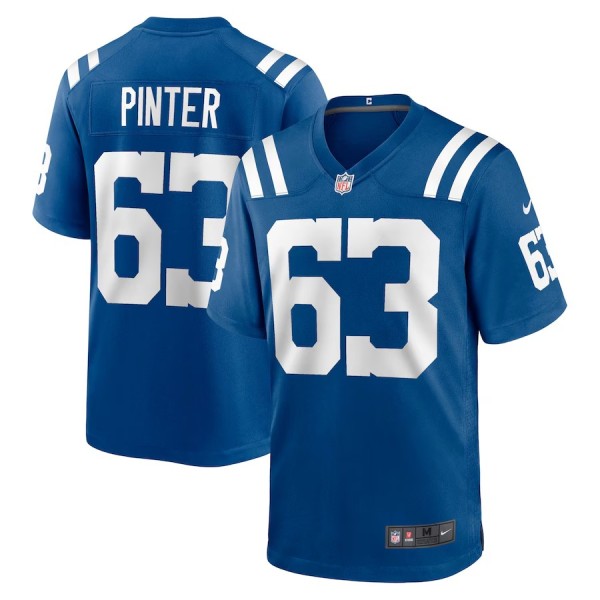 Men's Indianapolis Colts Danny Pinter Royal Game Jersey