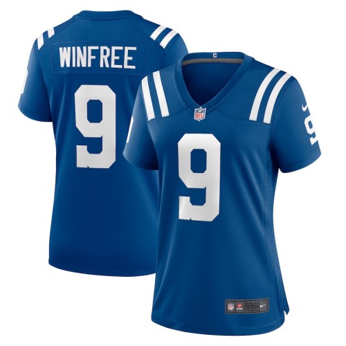 Women's Indianapolis Colts Juwann Winfree Royal Team Game Jersey