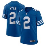 Men's Indianapolis Colts Matt Ryan Royal Alternate Game Jersey
