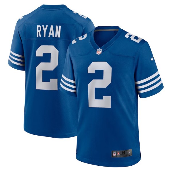 Men's Indianapolis Colts Matt Ryan Royal Alternate Game Jersey