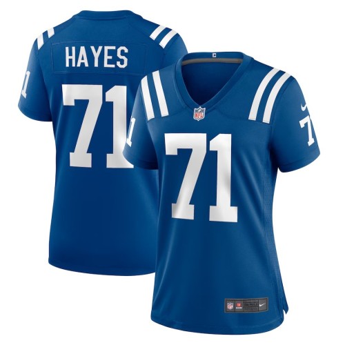 Women's Indianapolis Colts Ryan Hayes Royal Team Game Jersey