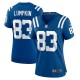 Women's Indianapolis Colts Johnny Lumpkin Royal Team Game Jersey