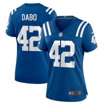 Women's Indianapolis Colts Marcel Dabo Royal Game Player Jersey