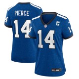 Women's Indianapolis Colts Alec Pierce Royal Indiana Nights Alternate Game Jersey