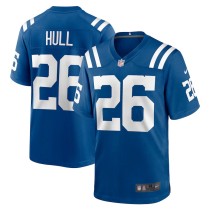 Men's Indianapolis Colts Evan Hull Royal Team Game Jersey
