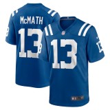 Men's Indianapolis Colts Racey McMath Royal Team Game Jersey