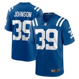 Men's Indianapolis Colts Alex Johnson Royal Team Game Jersey
