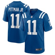 Men's Indianapolis Colts Michael Pittman Jr. Royal Game Player Jersey