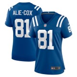 Women's Indianapolis Colts Mo Alie-Cox Royal Team Game Jersey