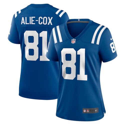 Women's Indianapolis Colts Mo Alie-Cox Royal Team Game Jersey