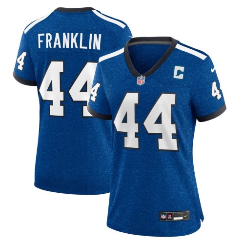 Women's Indianapolis Colts Zaire Franklin Royal Indiana Nights Alternate Game Jersey