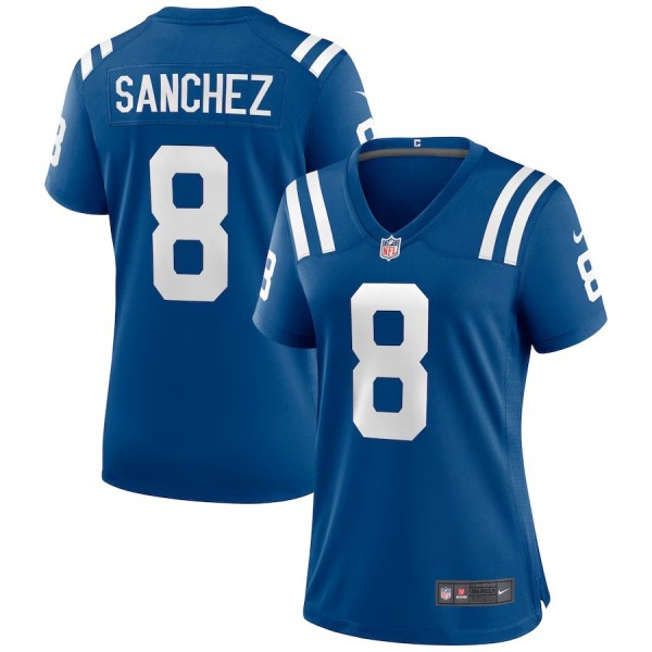 Women's Indianapolis Colts Rigoberto Sanchez Royal Game Jersey