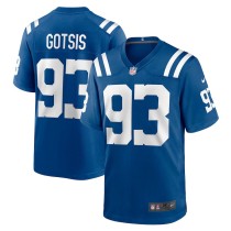 Men's Indianapolis Colts Adam Gotsis Royal Team Game Jersey