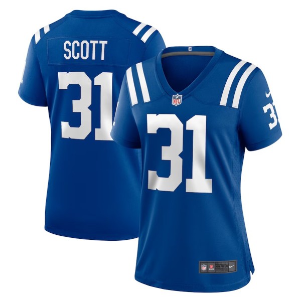 Women's Indianapolis Colts Daniel Scott Royal Game Jersey