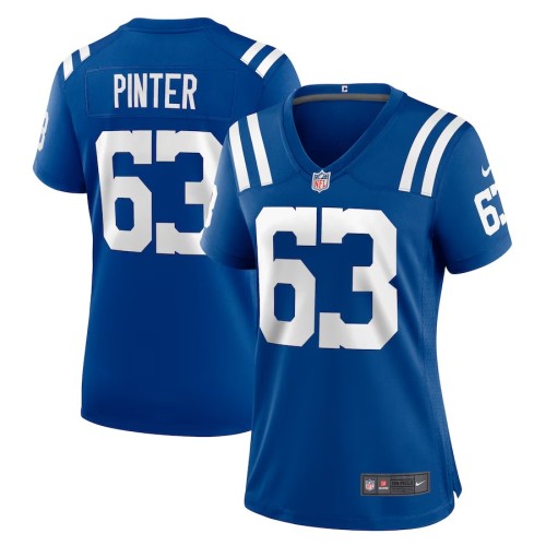 Women's Indianapolis Colts Danny Pinter Royal Game Jersey