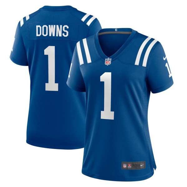 Women's Indianapolis Colts Josh Downs Royal Team Game Jersey