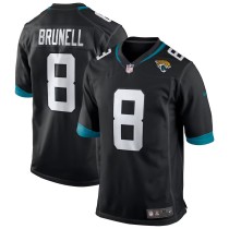Men's Jacksonville Jaguars Mark Brunell Black Game Retired Player Jersey