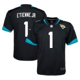 Youth Jacksonville Jaguars Travis Etienne Black Alternate Player Game Jersey