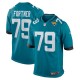 Men's Jacksonville Jaguars Luke Fortner Teal Game Jersey