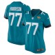 Women's Jacksonville Jaguars Anton Harrison Teal Team Game Jersey