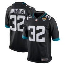 Men's Jacksonville Jaguars Maurice Jones-Drew Black Game Retired Player Jersey
