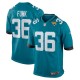 Men's Jacksonville Jaguars Jake Funk Teal Team Game Jersey